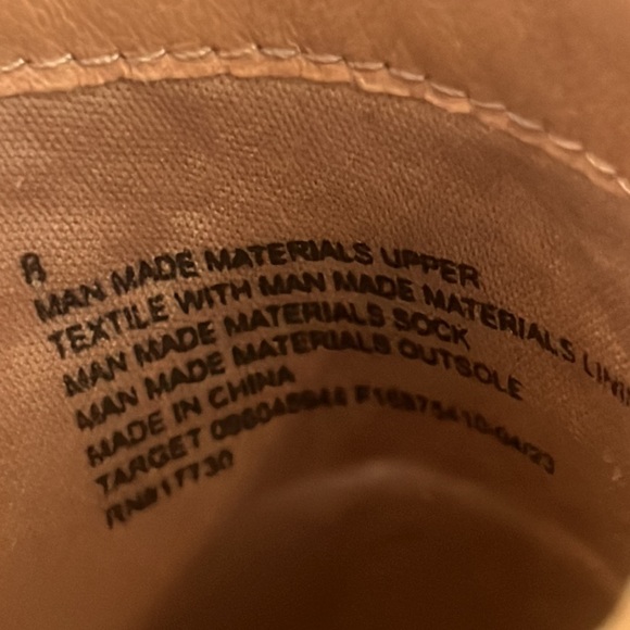 Universal Thread Tess Camel Chunky Heel Platform Mules Women's Sizes 8 and 9 NWT - Picture 4 of 4